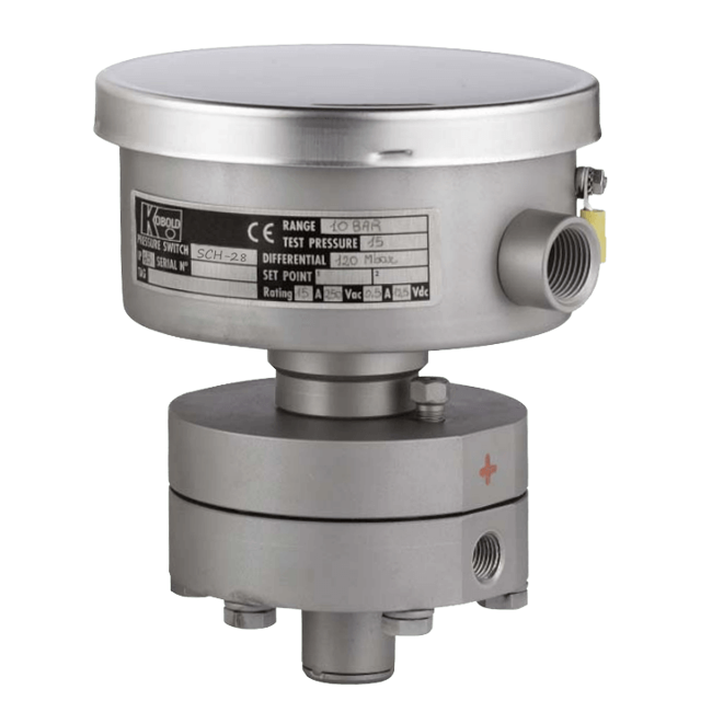 Kobold Differential Pressure Switch, SCH-28